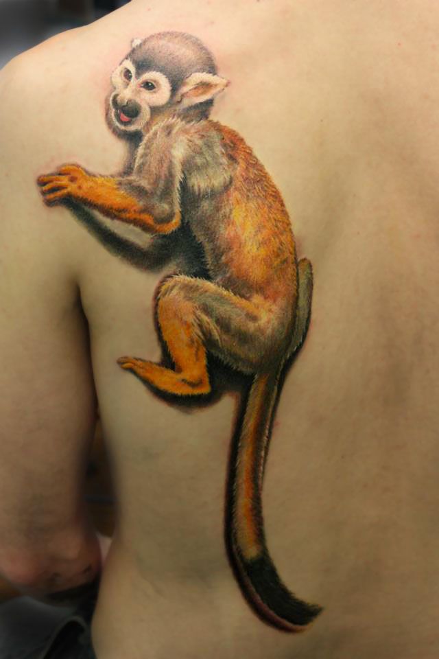 Tatuaje de mono 99