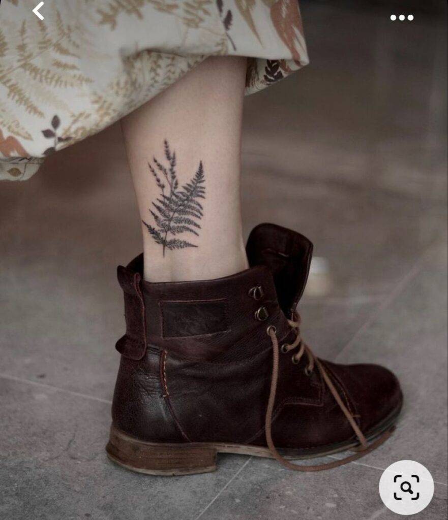 Tatuaje de helecho 27