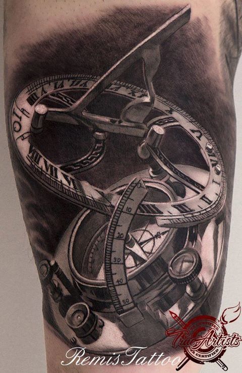 Reloj tatuaje 117