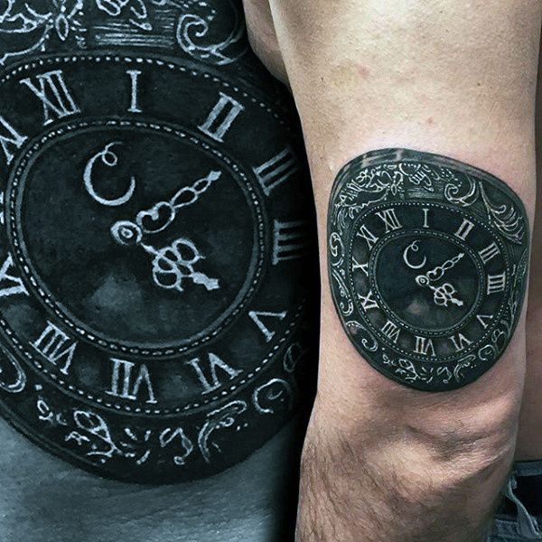 tatuaje de reloj 130