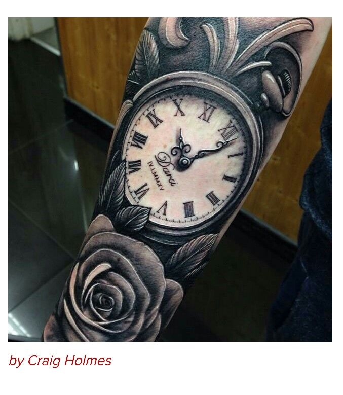 tatuaje de reloj 27