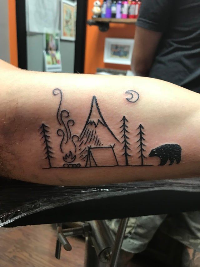 Tatuajes de campamento 101