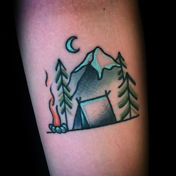 Tatuajes de campamento 160