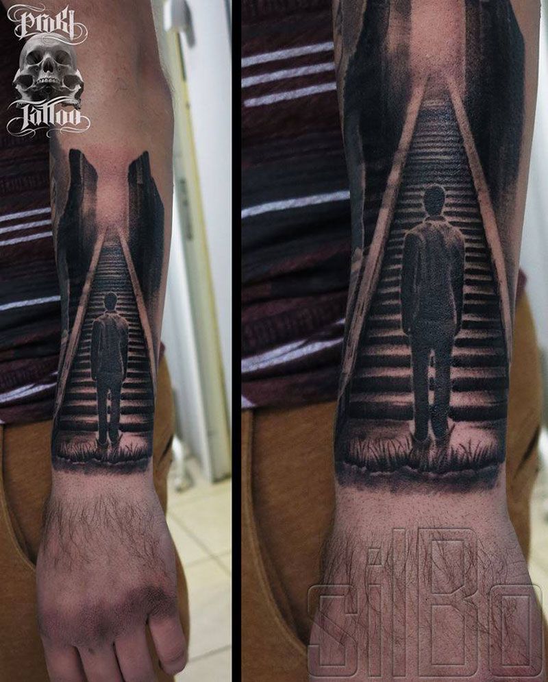 Tatuajes de escaleras 51